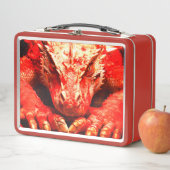 Lunch Box Dragon rouge (En situation)