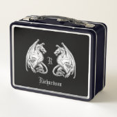 Lunch Box Dragons à ailes personnalisés (Dos)