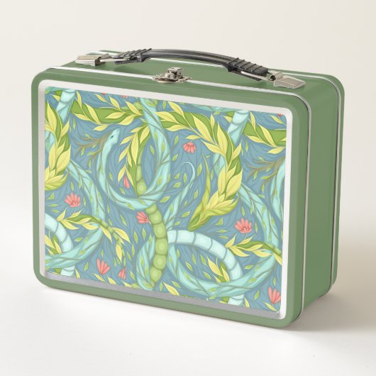 Lunch Box Dragons en bois (Devant)