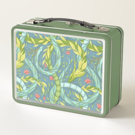 Lunch Box Dragons en bois (Dos)