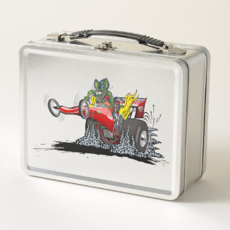 Lunch Box Dragster de dessin animé