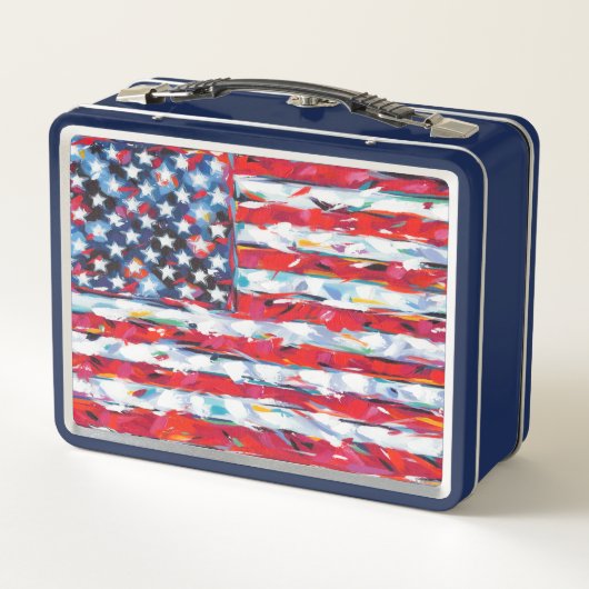 Lunch Box Drapeau américain (Dos)
