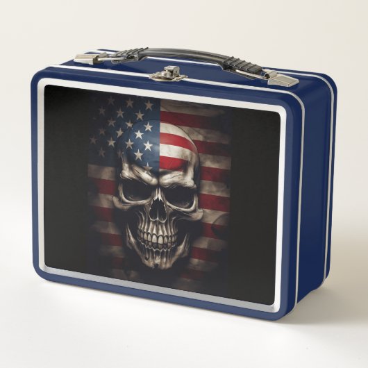 Lunch Box Drapeau américain (Devant)