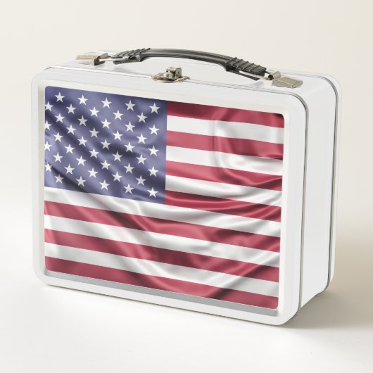 Lunch Box Drapeau américain (Devant)