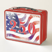 Lunch Box Drapeau américain 250e (Dos)