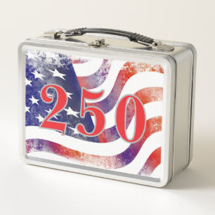 Lunch Box Drapeau américain 250e