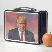 Lunch Box Drapeau américain Donald Trump (En situation)