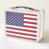 Lunch Box Drapeau américain Patriotique pour l'indépendance (Dos)