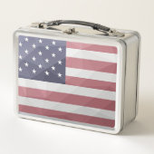 Lunch Box Drapeau américain Rouge Blanc Bleu Amérique Mesh g (Devant)
