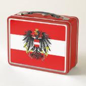 Lunch Box Drapeau autrichien (Dos)
