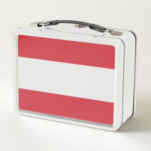 Lunch Box Drapeau autrichien (Dos)