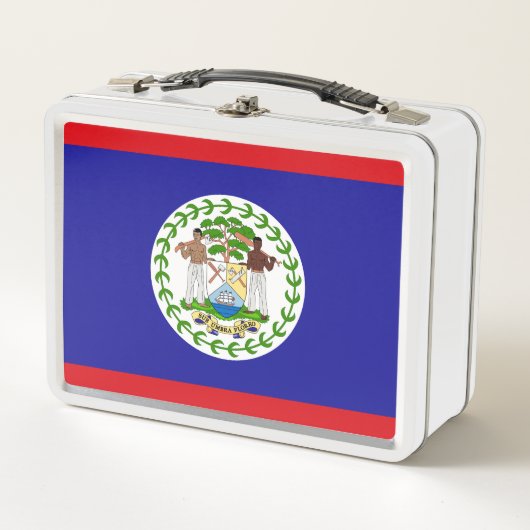 Lunch Box Drapeau bélizien (Devant)