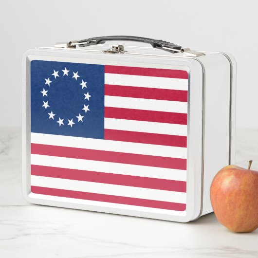 Lunch Box Drapeau Betsy Ross (En situation)