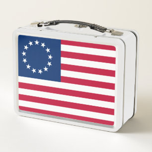Lunch Box Drapeau Betsy Ross Old Glory américain