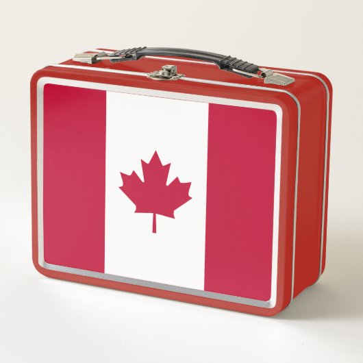 Lunch Box Drapeau canadien (Devant)