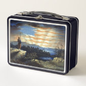 Lunch Box Drapeau céleste américain dans le ciel, Guerre civ (Devant)