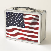 LUNCH BOX DRAPEAU CLASSIQUE AMÉRICAIN (Dos)
