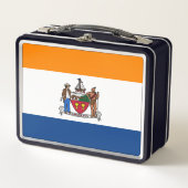 Lunch Box Drapeau d'Albany, New York (Devant)