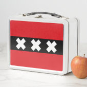 Lunch Box Drapeau d'Amsterdam (En situation)