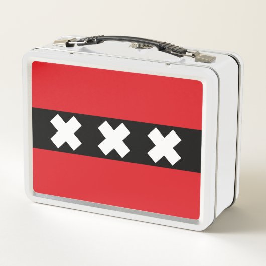 Lunch Box Drapeau d'Amsterdam (Dos)