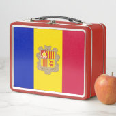 Lunch Box Drapeau d'Andorre patriotique (En situation)