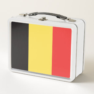 Lunch Box Drapeau de Belgique