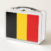 Lunch Box Drapeau de Belgique (Devant)