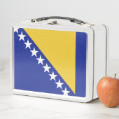 Lunch Box Drapeau de Bosnie-Herzégovine (En situation)