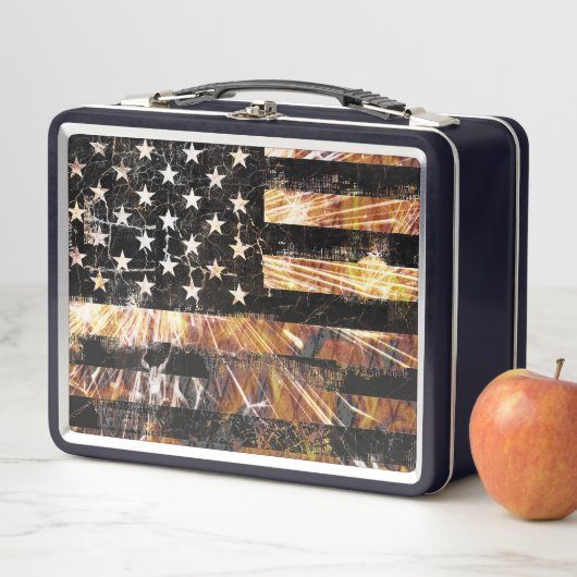 Lunch Box Drapeau de construction industrielle (En situation)