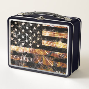 Lunch Box Drapeau de construction industrielle