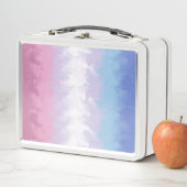 Lunch Box Drapeau de fierté bigenre abstrait fluffy pastel b (En situation)