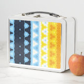 Lunch Box Drapeau de fierté BoHo Groovy Géométrique Abstrait (En situation)