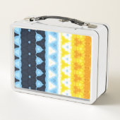 Lunch Box Drapeau de fierté BoHo Groovy Géométrique Abstrait (Dos)
