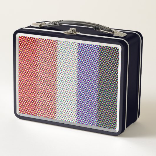 Lunch Box Drapeau de fierté Cupioromantique Abstrait Tripant (Devant)