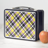 Lunch Box Drapeau de fierté éclectique boho non binaire à ca (En situation)