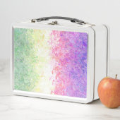 Lunch Box Drapeau de Fierté Genderdoe Abstrait Boho Trippy (En situation)