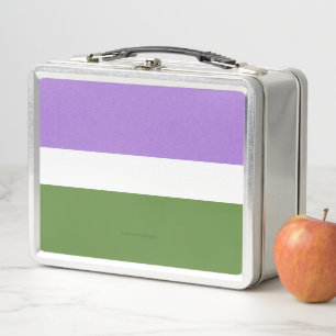 Lunch Box Drapeau de fierté genderqueer de SlipperyJoe lavan