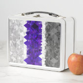 Lunch Box Drapeau de fierté Greygender Boho Géométrique Mod (En situation)