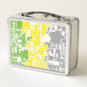 Lunch Box Drapeau de fierté lithromantique abstrait funky gé (Dos)
