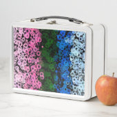 Lunch Box Drapeau de fierté Omniromantique Fleuris Mignon Ré (En situation)