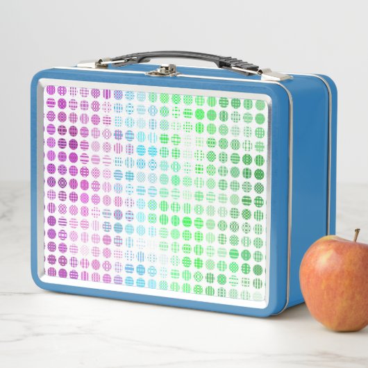 Lunch Box Drapeau de fierté Toric abstrait boho éclectique G (En situation)