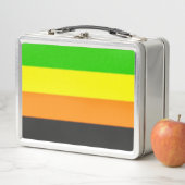 Lunch Box Drapeau de la Fierté Aromantique (En situation)