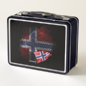 Lunch Box Drapeau de la Norvège (Dos)