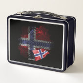 Lunch Box Drapeau de la Norvège (Devant)