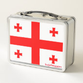 Lunch Box Drapeau de la République de Géorgie (Dos)