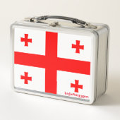 Lunch Box Drapeau de la République de Géorgie (Devant)