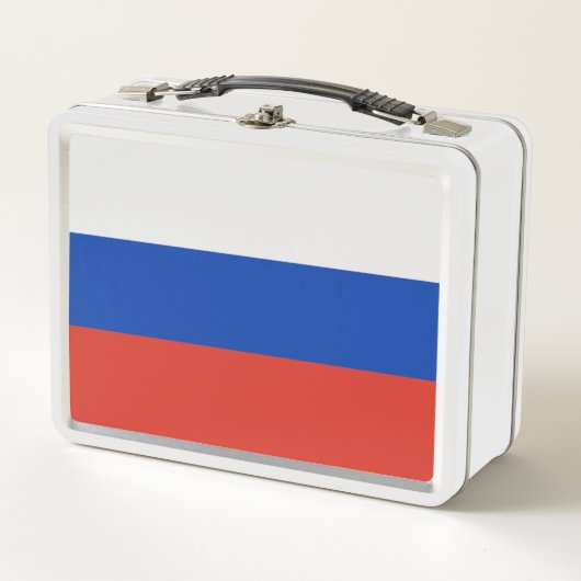 Lunch Box Drapeau de la Russie (Devant)