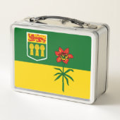 Lunch Box Drapeau de la Saskatchewan (CANADA) (Dos)