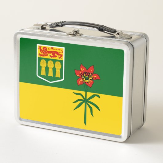 Lunch Box Drapeau de la Saskatchewan (CANADA) (Devant)