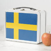 Lunch Box Drapeau de la Suède (En situation)